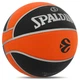 Мяч баскетбольный резиновый Spalding Euro Turk TF 150 84506 размер 7 Orange-Black - изображение 3