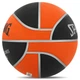 Мяч баскетбольный резиновый Spalding Euro Turk TF 150 84506 размер 7 Orange-Black - изображение 5