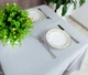 Скатерть ТЕП. Aquastop водоотталкивающая Light Grey-140х180 см - изображение 6