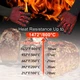 Термостійкі/вогнетривкі рукавички до 800°C для барбекю BBQ Gloves чорні (LB-68143) - зображення 7