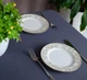 Скатерть ТЕП. Aquastop водоотталкивающая Dark Grey-120x150 - изображение 4
