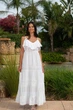 Длинный сарафан с воланом Fresh Cotton 22F-529 C 44(M) Белый - изображение 1