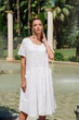 Женское летнее платье Fresh Cotton 23F-827/1 C 50(XXL) Белый - изображение 1