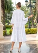 Женская пляжная туника AnastaSea 23A-745/1C 52(3XL) Белый - изображение 2