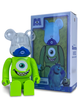 Статуетка Bearbrick x DISNEY PIXAR x Monsters Mike 400% 28 см Medicom Toy Корпорація монстрів - зображення 7