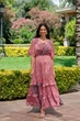 Летнее платье завязка под грудью AnastaSea 22A-449/1 S One Size Розовый - изображение 1