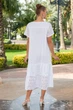 Женское платье прошва Fresh Cotton 23F-831 C 48(XL) Белый - изображение 2