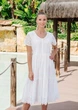 Женское платье Fresh Cotton 23F-829 C 48(XL) Белый - изображение 1