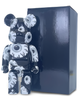 Статуетка Bearbrick x Mishka x Monochromatic 400% 28 см Medicom Toy Всевидячі очі - зображення 1