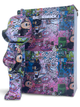 Статуэтка Bearbrick x Monsters Elf x Labubu Zimomo 400% 28 см Medicom Toy Милый монстр - изображение 3