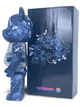 Статуетка Bearbrick x Flora Flower Blue 400% 28 см Medicom Toy Снігове королівство - зображення 3