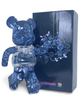 Статуетка Bearbrick x Flora Flower Blue 400% 28 см Medicom Toy Снігове королівство - зображення 6