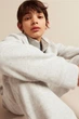 Спортивный костюм светло-серый мергель H&M 164см (400097195) - изображение 4