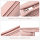 Портативная Сумка UrbanBag для хранения фена или стайлера Dyson Airwrap Styler / Supersonic из искусственной кожи, розовая - изображение 7