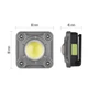 Фонарь прожектор аккумуляторный Emos P4543 COB LED 1200 Lm 2000 mAh - изображение 12