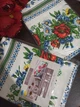 Скатерть для кухни на стол тканевая из льна в украинском стиле вышиванки 150х180 см (Е0508В-3) - изображение 4