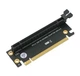 Райзер угловой 90 градусов для видеокарты поворотный вынос PCI-E 4.0 16x Rev 4.0 Черный - изображение 2