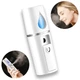 Увлажнитель / освежитель для лица 20 мл портативный с аккумулятором 450 mAh Mist Sprayer белый (GS-141782) - изображение 1