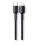 Кабель AWEI CL-118L Type-C Lightning 1.2m Black - изображение 1