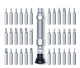 Набір інструментів — викрутка з бітами UGREEN CM372 38-in-1 Aluminum Alloy Screwdriver Set (80459) - изображение 6