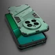 Защитный чехол с подставкой Deexe Bibercas для Realme 12 / 12 Plus - Green - изображение 4