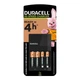 Зарядний пристрій для акумуляторів Duracell CEF14 + 2 шт аккумуляторов AA 1300 mAh + 2 шт AAA 750 mAh (5004990) (5000394114500) - зображення 1