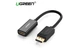 Перехідник DisplayPort to HDMI Ugreen ММ137 перетворювач DP 1080P для ноутбука, настільного комп'ютера, монітора, проектора Black (40362) - зображення 2