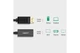 Перехідник DisplayPort to HDMI Ugreen ММ137 перетворювач DP 1080P для ноутбука, настільного комп'ютера, монітора, проектора Black (40362) - зображення 8
