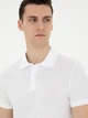 Поло довге чоловіче Pierre Cardin G021GL011-000-1954212 (beyaz) XXL Біле (8683857495141) - зображення 7