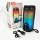 Bluetooth-колонка TG651 з RGB ПІДСВІТКОМ. Колір: чорний - зображення 1