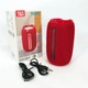 Портативна Bluetooth-колонка TG653 USB з ремінцем, потужна переносна акустична колонка. Колір: червоний - зображення 11