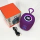 Портативна Bluetooth колонка TG658 8W з RGB підсвічуванням бездротова портативна потужна. Колір: фіолетовий - зображення 6