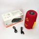 Bluetooth-колонка TG657 з RGB підсвічуванням 1500 mAh, бездротова колонка портативна потужна. Колір: червоний - зображення 7
