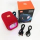 Портативна Bluetooth колонка TG339 5W з RGB підсвічуванням, Гучна блютуз колонка. Колір: червоний - зображення 7