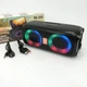 Портативная колонка TG333 2x5W с RGB подсветкой. Цвет: черный - изображение 12