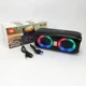 Портативная колонка TG333 2x5W с RGB подсветкой. Цвет: черный - изображение 14