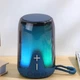 Аккумуляторная переносная колонка TG 652 5W с RGB подсветкой и ремешком, блютуз колонка. Цвет: синий - изображение 15