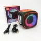 Портативная Bluetooth колонка TG359 7W с RGB подсветкой, аккумуляторная колонка для музыки. Цвет: зеленый - изображение 1