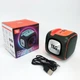 Портативная Bluetooth колонка TG359 7W с RGB подсветкой, аккумуляторная колонка для музыки. Цвет: зеленый - изображение 9