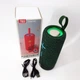 Портативная Bluetooth колонка TG619C FM-радио USB/TF с ремешком. Цвет: зеленый - изображение 5
