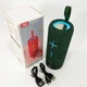 Портативная Bluetooth колонка TG619C FM-радио USB/TF с ремешком. Цвет: зеленый - изображение 6