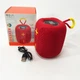 Портативная Bluetooth колонка TG658 8W с RGB подсветкой, колонка для вечеринки. Цвет: красный - изображение 5