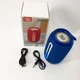 Портативная Bluetooth-колонка TG653 USB с ремешком, Беспроводная колонка портативная мощная. Цвет: синий - изображение 9