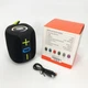 Портативна Bluetooth колонка TG658 8W з RGB підсвічуванням, Бездротова колонка потужна. Колір: чорний - зображення 3