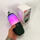 Портативна колонка TG644 5W з RGB підсвічуванням та ремінцем. Колір: зелений - зображення 3