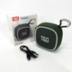 Портативная Bluetooth-колонка TG659 с ремешком, Беспроводная колонка портативная мощная. Цвет: зеленый - изображение 2