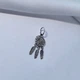 Серебряная подвеска кулон Ловец Снов без камней черненное серебро 925 пробы 31018 1.50г - изображение 4