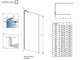Душевая перегородка RADAWAY Modo SL II 50 см. 10319054-01-01L - изображение 2