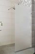 Душова перегородка Velino Meridian Gold скло матове 90x200 - зображення 2