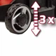 Einhell Аератор-скарифікатор акумуляторний GC-SC 18/28 Li-Solo 18В 28см ножи 12шт 6.65кг (без АКБ та ЗП) - изображение 3